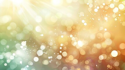 Wall Mural - abstract soft light blurred background with gentle pastel hues and bokeh effect for serene, dreamy d