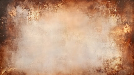 Watercolor old brown background texture.