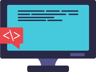Computer Coding Icon