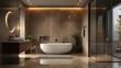 © Rai - Modern Big Bathroom 8K Realistic Lighting Highly Detailed