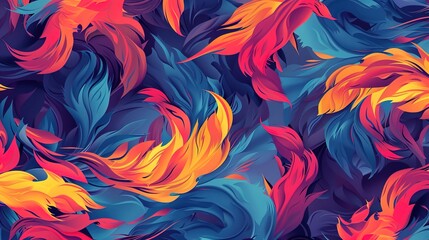 Abstract seamless pattern wallpaper