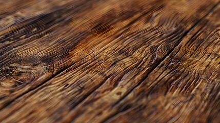 Wall Mural - Rustic Wood Texture Close-up of Natural Wood Grain