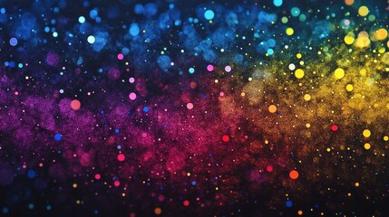 Wall Mural - abstract background with a cosmic blend of colors and textures