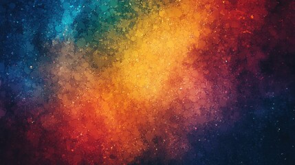 Wall Mural - abstract background with a cosmic blend of colors and textures