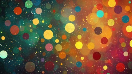 Wall Mural - abstract background with a cosmic blend of colors and textures