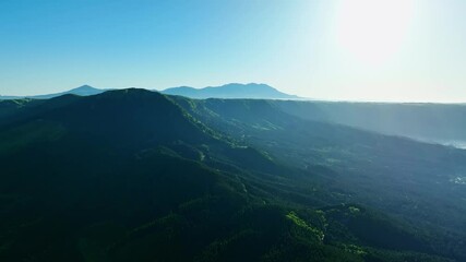 Poster - 壮大な大地の風景　ドローン空撮