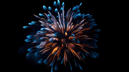 Fireworks Display: Colorful fireworks exploding in the night sky, creating beautiful patterns.