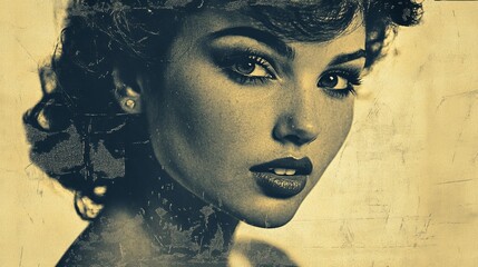 Vintage Halftone Photo Effect