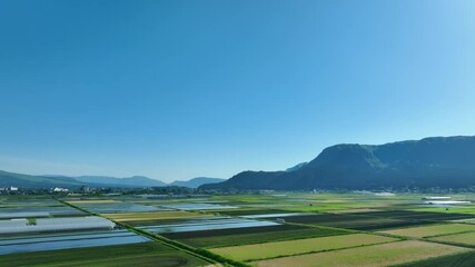 Poster - 田園の風景　空撮