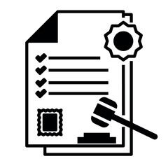 Sticker - Legal Document Icon