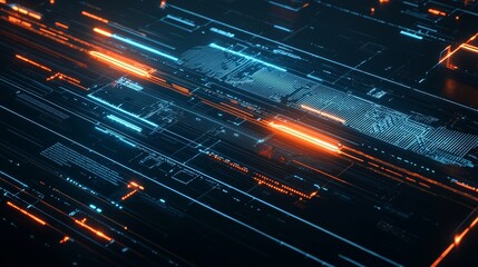 Aufkleber - The background features pink and blue glowing lines ascending in a 3D rendering. This is a stunning, colorful wallpaper with rays of light coursing through it.