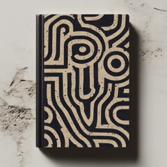 Canvas Print - Abstract Geometric Pattern Book Cover Design