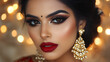 © Desinage - indian party makeup