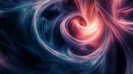 Poster - Abstract Twisted Text Photo Effect Template