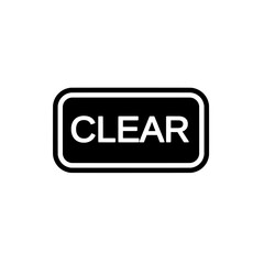 clear icon button