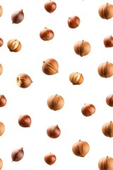 Hazelnut isolated on white backgroundHazelnut isolated on white background