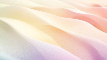 Poster - Abstract pastel background flows like gentle waves, creating calm and tranquility
