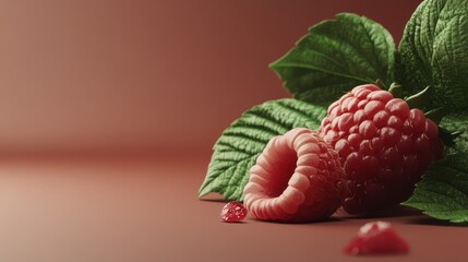 Wall Mural - raspberry 4