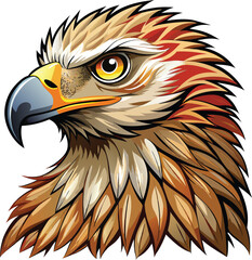 Wall Mural - eagle vector illustration, Print