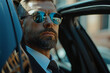 © Tetiana - Serious and ready professional bodyguards in suits generative AI technology