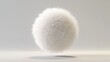 © Arzu - A soft, round shape that looks like a ball, made with a fluffy, 3D texture that seems to be floating in the air.