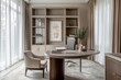 © DK_2020 - Quiet, elegant home office