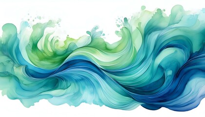 Wall Mural - Abstract Ocean Wave Background