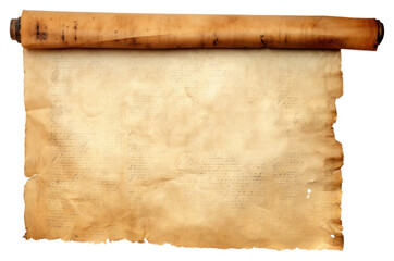 Wall Mural - PNG Old mediaeval paper sheet text backgrounds document.