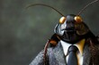 © Maxim Borbut - An image of a cockroach dressed in a suit on a black background.