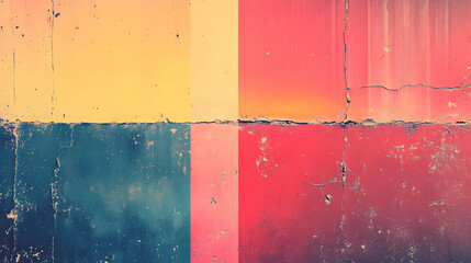 Colorful Concrete Wall Texture Background Design