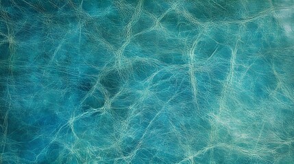 Wall Mural - Teal Leather Texture