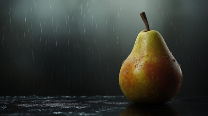 Wall Mural - pear on the table, pear on background isolated, fruit photo, fresh fruits