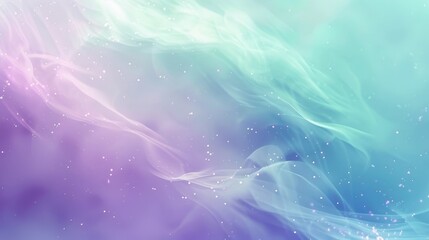 Fototapete - A colorful background with a purple and blue swirl and a green swirl