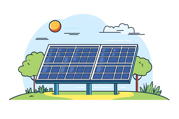 solar panel, ideal for designs focused on renewable energy, sustainability, and eco-friendly technology