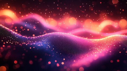 Abstract colorful fiber optic background 
