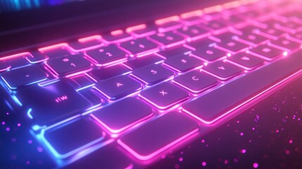 Neon Keyboard