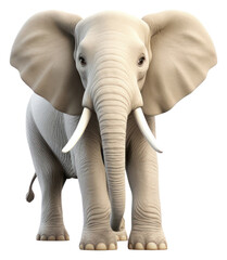 Sticker - PNG Elephant wildlife animal mammal.