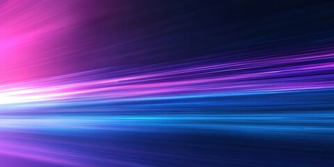 Poster - Abstract Blue and Purple Light Background