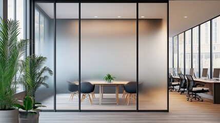 Frosted Glass Mockup Layout