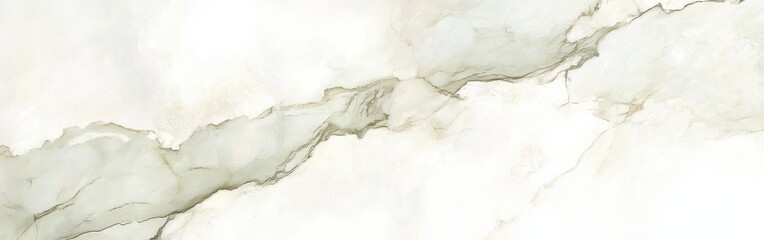 Poster - Elegant marble texture with soft veins and a light color palette, ideal for background use in design and decoration