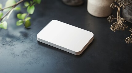 Poster - Rounded Corner Business Card Mockup