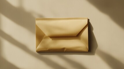 Poster - Flatlay Bubble Mailer Bag Sticker Mockup