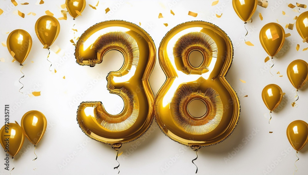 gold-birthday-anniversary-balloon-number-38-white-background-with
