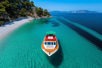 A leisurely boat ride around Thassos, with stops at hidden coves and uninhabited islets, perfect for swimming and relaxing