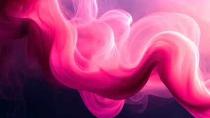 Poster - Swirling pink and purple abstract background with soft flowing patterns and textures