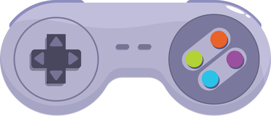 Poster - Retro video game controller reminding us of the joy and excitement of classic gaming