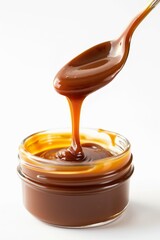 Sticker - homemade salted caramel sauce