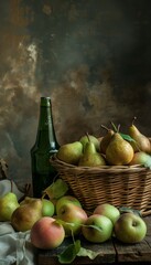 Wall Mural - Pears