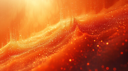 Abstract background orange startup digital. Abstract red light

