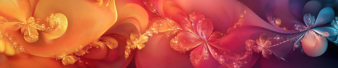 Poster - Joyful Wallpaper Elegant Designs with Areas for Custom Messages offers a perfect blend creativity and functionality.These wallpapers feature stunning,elegant patterns that not only brighten your space